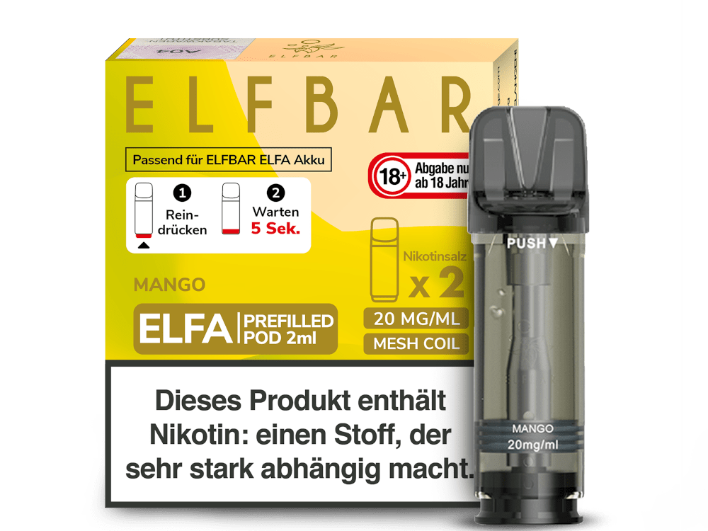 Elfbar ELFA Pod - 2er Set - Mango - Twoface