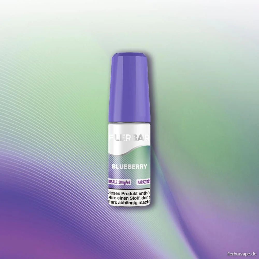 Flerbar Liquid Nikotinsalz 10ml - Blueberry - Twoface