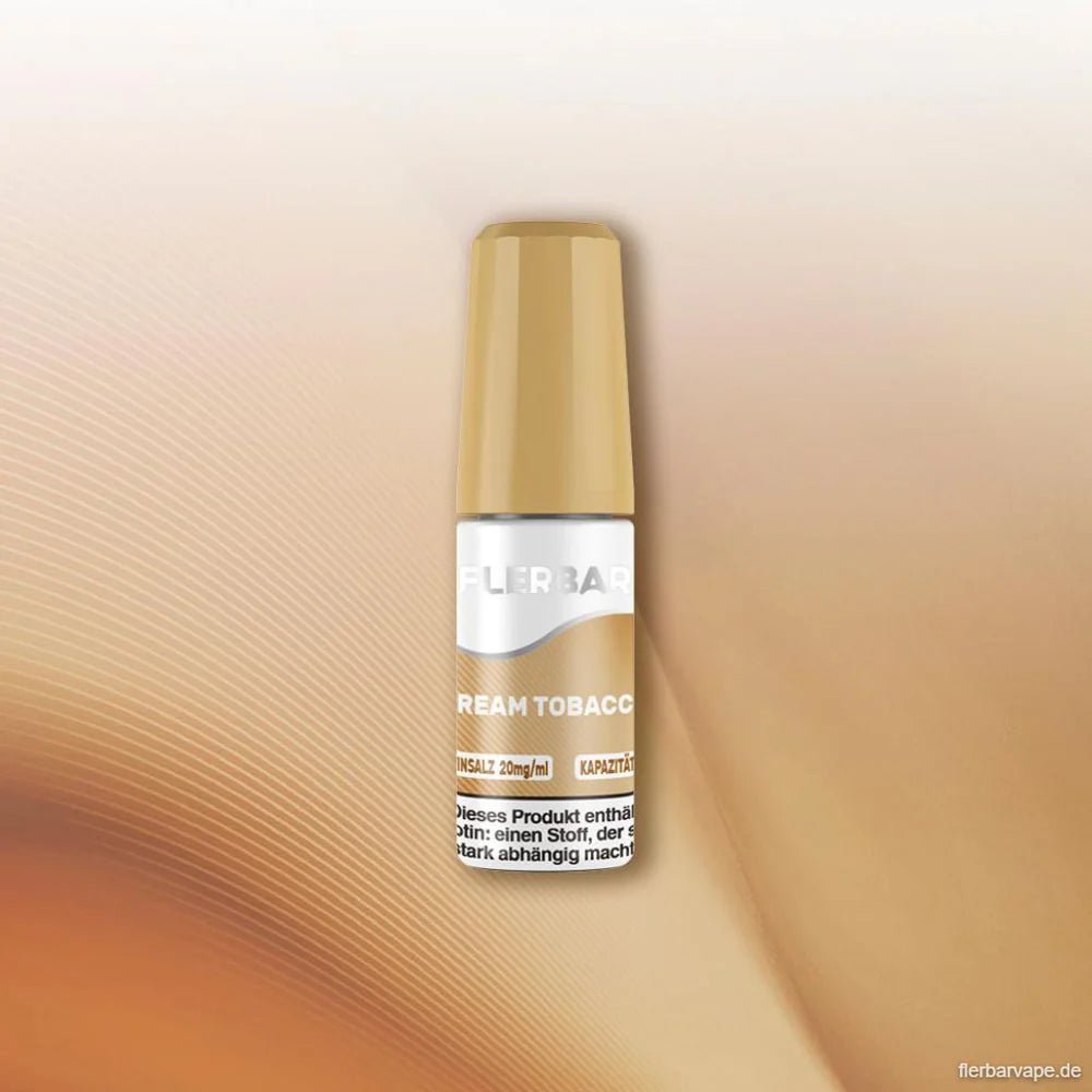 Flerbar Liquid Nikotinsalz 10ml - Cream Tobacco - Twoface