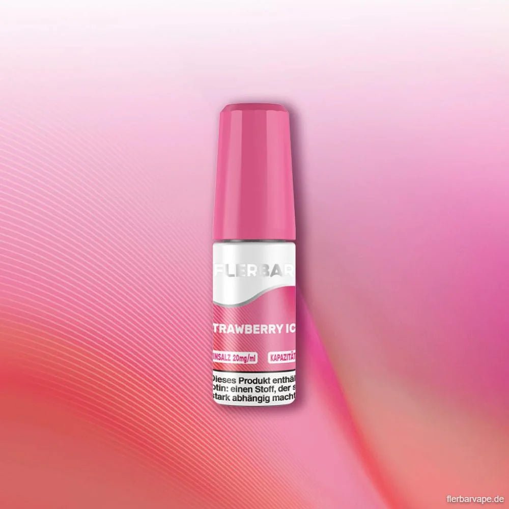 Flerbar Liquid Nikotinsalz 10ml - Strawberry Ice - Twoface