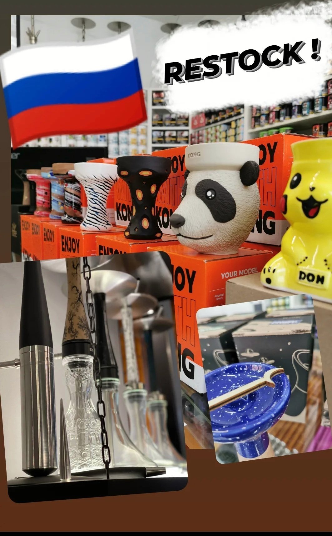 XXL - Restock exklusiver russischer Produkte !! Union, Oblako Doosha, Kong, DON und und und - Twoface