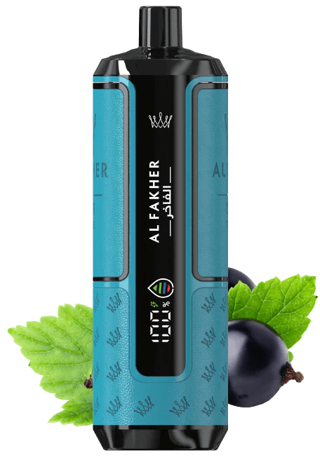 Al Fakher 20k Hypermax - Blackcurrant Mint - Twoface