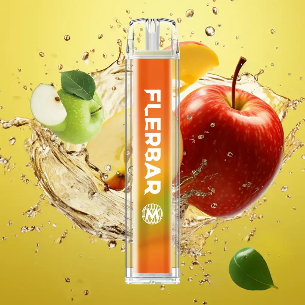 Flerbar M Vape 600 Einweg E - Zigarette - Double Apple - Twoface