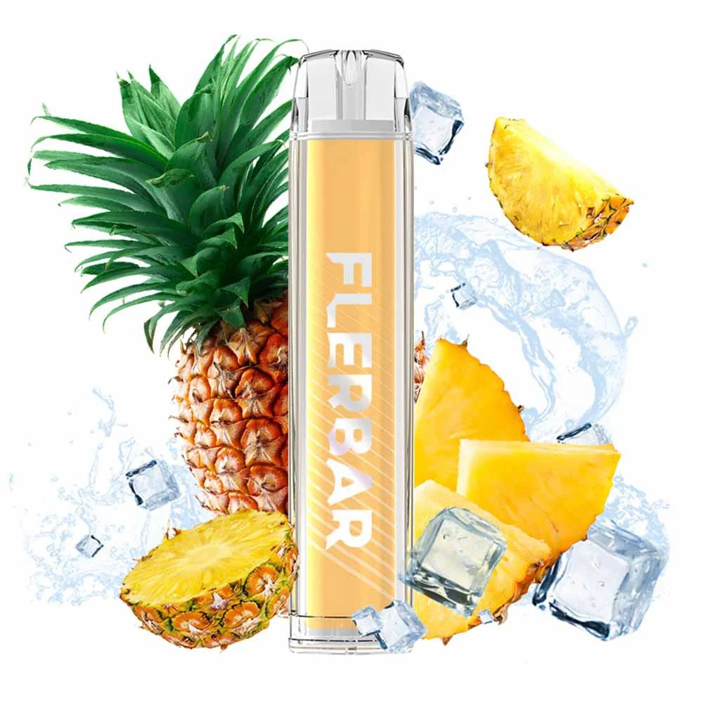 Flerbar M Vape 600 Einweg E - Zigarette - Pineapple Ice - Twoface