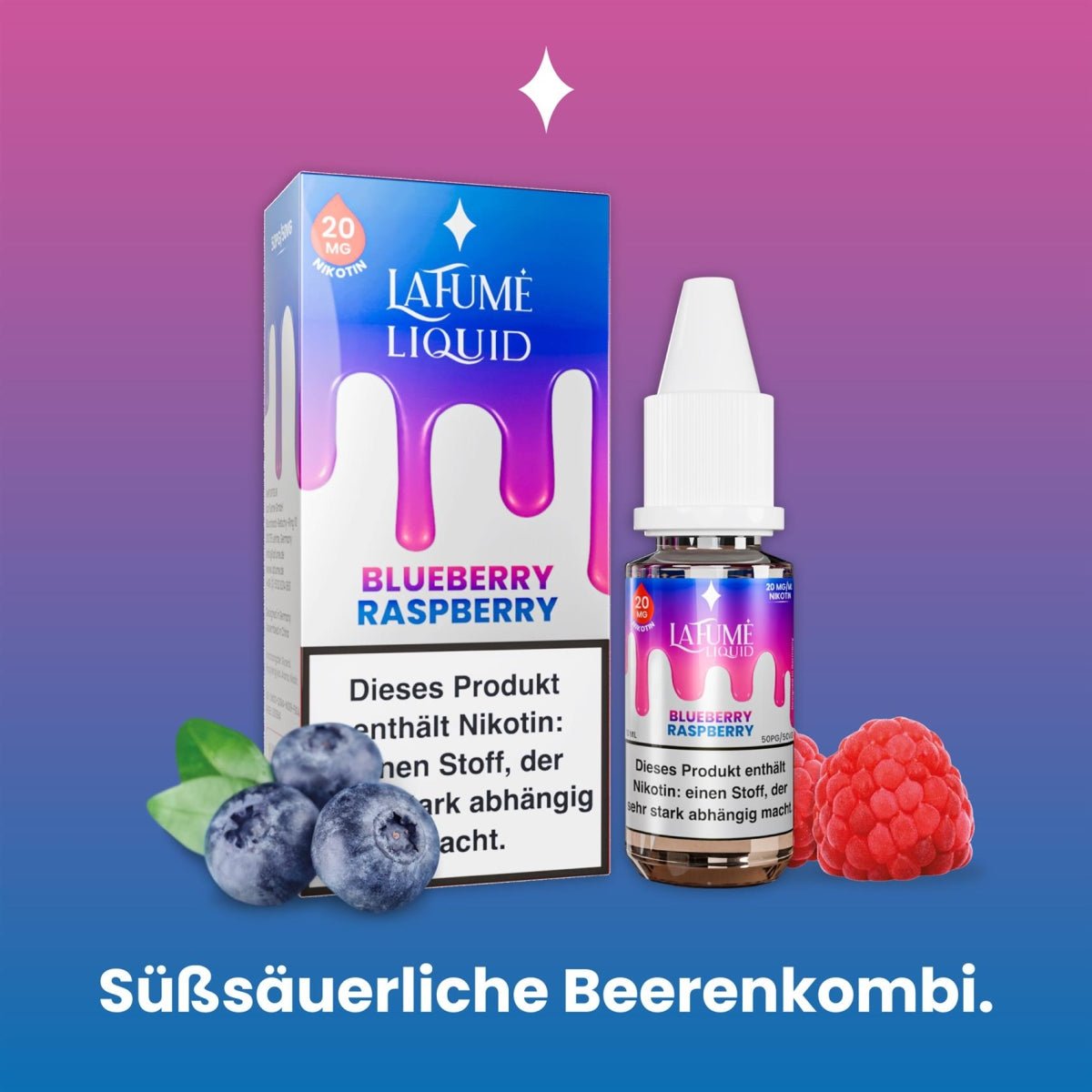 La Fume Liquid - Blueberry Raspberry - 10ml - Twoface