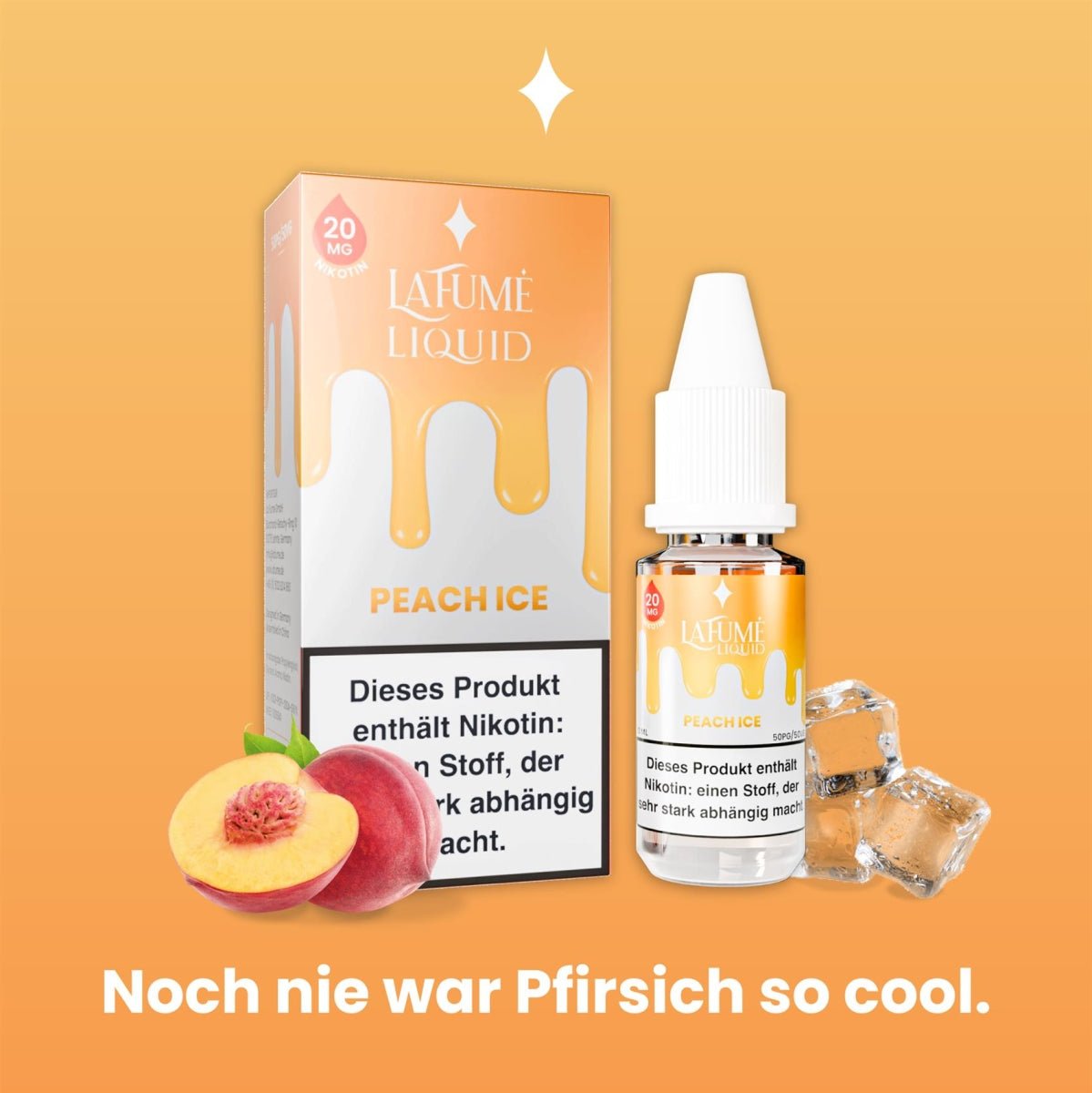 La Fume Liquid - Peach Ice - 10ml - Twoface