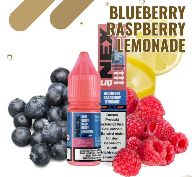 NexLiq Nikotinsalz - 20mg - Blueberry Raspberry Lemonade - Twoface